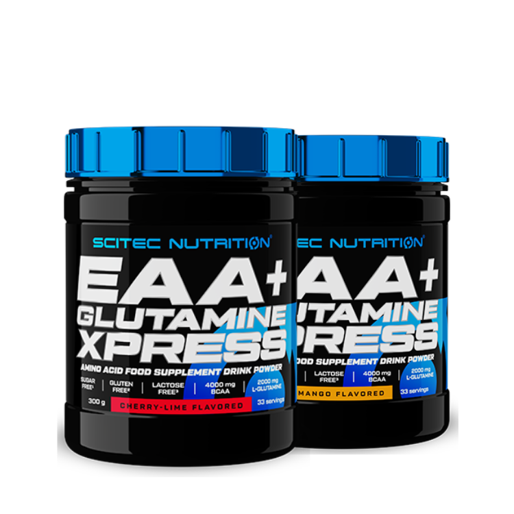 2XScitec Nutrition EAA + glutamin Xpress 300g