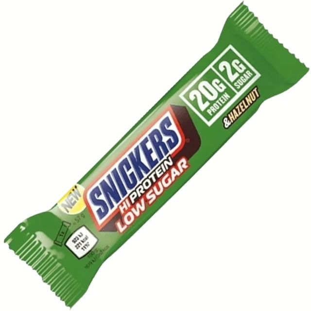 Snickers Hazelnut Low Sugar High Protein Bar 57g