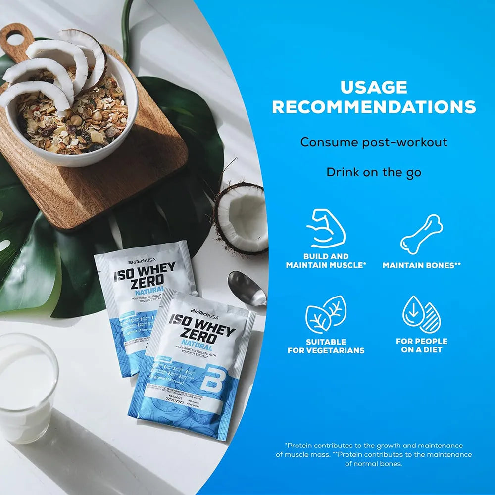 BioTech Iso Whey Zero Natural 908g
