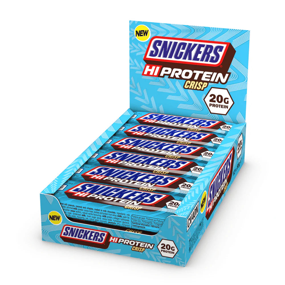 Snickers Protein Bar, Crisp 12x57g