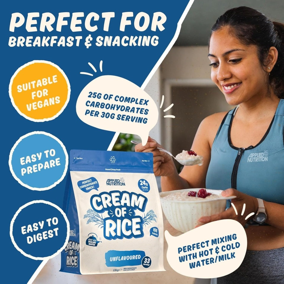 Applied Nutrition Cream of Rice 1kg