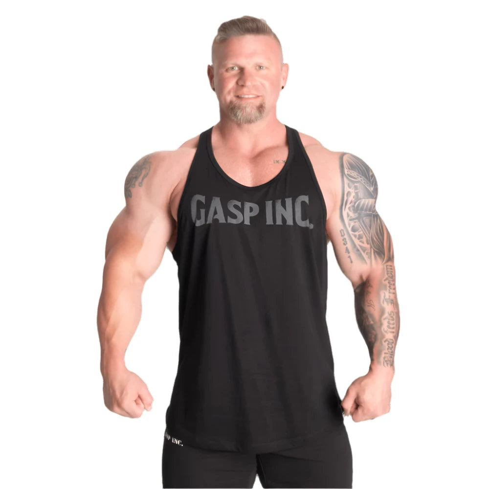 Gasp Essntial T-Back, Black