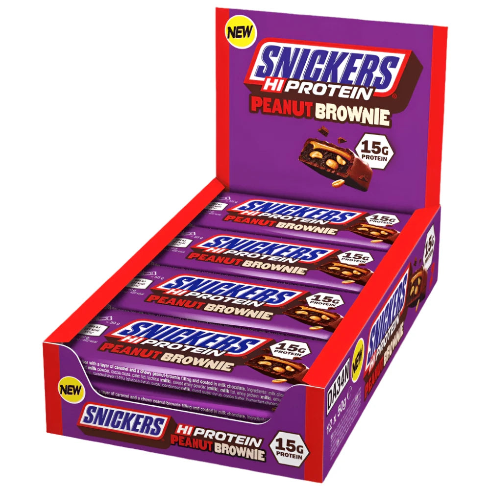 Snickers High Protein Bar - Peanut Brownie