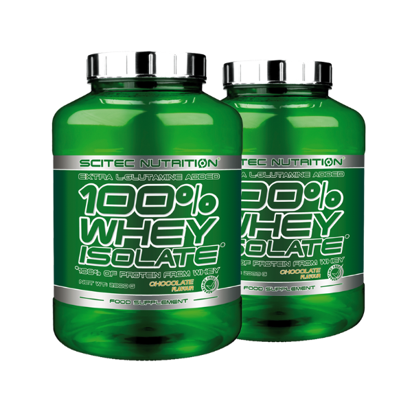 2X100%Whey Isolate 1.8kg